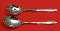 Willow by Gorham Sterling Silver Salad Serving Set 2pc HHWS  Custom Made