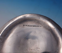 Repousse by Galt Sterling Silver Dresser Jar 2 1/4" x 2 1/4" 3.17 ozt. (#5059)
