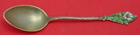 Gorham Sterling Silver Demitasse Spoon GW w/White Flower 4"