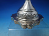 Rose by Unknown Sterling Silver Candlestick Pair 12 1/2" Vintage (#6148)