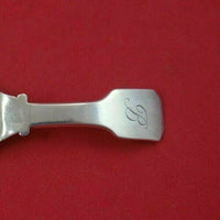 Joseph Taylor English Georgian Sterling Silver Tea Caddy Spoon Birmingham 1816