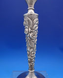 Rose by Stieff Sterling Silver Candlestick Pair #159 10" x 3 1/2" (#6971)