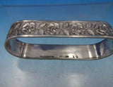 Rose by Kirk Sterling Silver Napkin Ring #19 2 3/4" x 1" .7 ozt. (#6376)