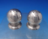 Early American Plain by Lunt Sterling Silver Salt Pepper Shaker Set 2pc (#7141)