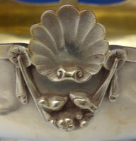 Whiting Sterling Silver Soup Tureen On Pedestal with 3-D Lobsters #280 (#0745)