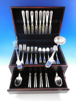Fiddle Thread German 800 Silver Flatware Set Service 58 pieces Dinner