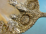 Chrysanthemum by Durgin Gorham Sterling Silver Pie Server FH AS Gold Wash 9 1/2"