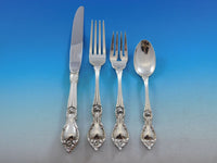 Alexandra by Lunt Sterling Silver Flatware Set for 12 Service 118 pieces