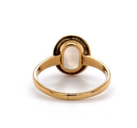 10k Yellow Gold Genuine Natural Moonstone Ring Pool of Light Jewelry (#J5286)