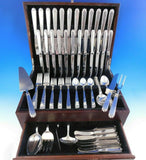 Oak Leaf by Old Newbury Crafters Sterling Silver Flatware Set 92 Pieces Dinner