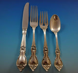 Alexandra by Lunt Sterling Silver Flatware Set for 12 Service 64 pieces Vintage