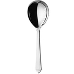 Pyramid by Georg Jensen Stainless Steel Flatware Serving Spoon Large New