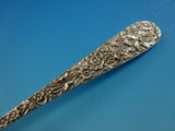 Repousse by Kirk Sterling Silver Hot BBQ Beef Serving Fork 7 3/4" Custom made