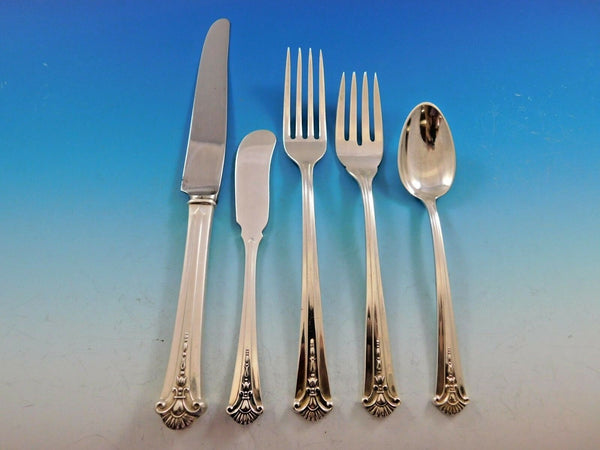 Worthington aka Severn by Kirk Sterling Silver Flatware Set For 8 Service 40 Pc