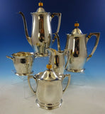 Antique by Wallace Sterling Silver Tea Set 5pc (#2644)