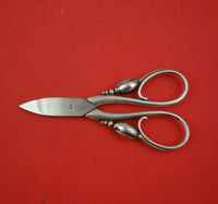 Blossom by Georg Jensen Sterling Silver Rose Shears 4 3/4" Heirloom