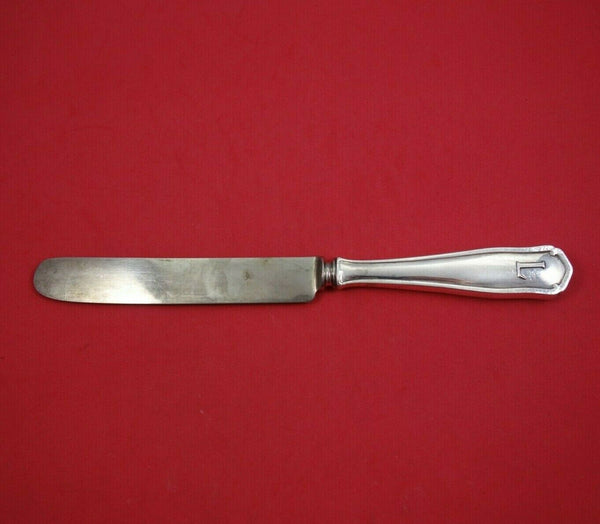 Dolores by Shreve Sterling Silver Dinner Knife Blunt w/ Applied Mono "L" 9 1/2"