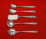Mount Vernon by Lunt Sterling Silver Hostess Set 5pc HHWS Custom Made