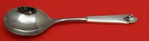 Woodlily By Frank Smith Sterling Silver Casserole Spoon HHWS 11 1/2" Custom