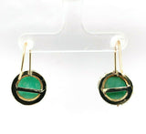 Victorian Seed Pearl Earrings with 14k Yellow Gold Wires (#J5510)