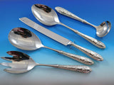Poinsettia by Wallace Sterling Silver Serving Set Christmas 5-piece Holiday