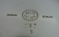 Georg Jensen Sterling Silver Bowl Footed with 3-D Leaves Applied Berries (#2788)