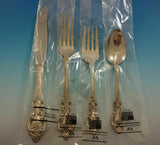 Grand Victorian By Wallace Sterling Silver Regular Size Place Setting(s) 4pc New