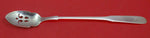 Eighteen Ten By International Sterling Olive Spoon Pierced Long 7 1/8" Custom