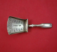 Hilliard and Thomason English Victorian Sterling Silver Tea Caddy Spoon Shovel