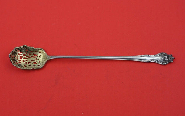Queen by Mount Vernon / Howard Sterling Silver Olive Spoon pierced GW 9"