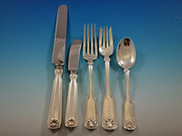 Shell and Thread by Tiffany Sterling Silver Flatware Set Service 47 pieces