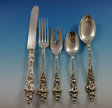 Les Six Fleurs by Reed & Barton Sterling Silver Flatware Set Service 60 Pieces