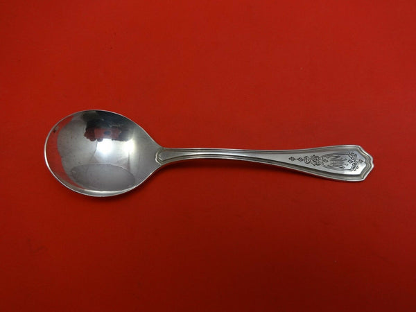 Hepplewhite Chased by Reed & Barton Sterling Silver Bouillon Soup Spoon 5 3/8"