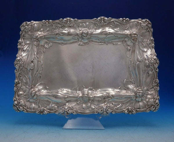 Daisy by Gorham Sterling Silver Calling Card Tray #A2137M 20.0 ozt. (#4715)