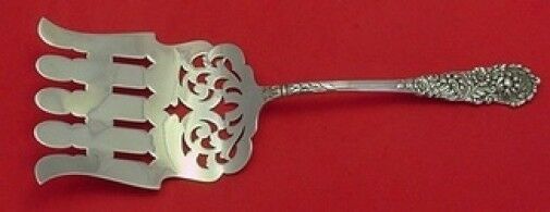 Trajan by Reed & Barton Sterling Silver Asparagus Fork Fancy Pierced 9 5/8"