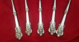 Grande Baroque by Wallace Sterling Silver Hostess Set 5pc Server Custom HHWS