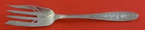 Wedgwood by International Sterling Silver Cold Meat Fork Small 7 3/8" Serving