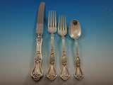 Margaux by Towle Sterling Silver Flatware Set 12 Service 64 pieces Grapes Dinner