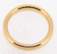 14k Yellow Gold Ring Band 3.6mm (#J4006)