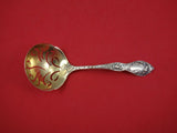 Thistle by Blackinton Sterling Silver Sugar Sifter Ladle Gold-washed 5 1/2"