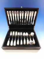Old English Tipt by Gorham Sterling Silver Flatware Set 12 Service 60 pcs Place