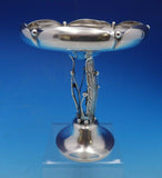 Woodside Sterling Silver Compote Raised #307 6" Tall Modernistic (#4722)