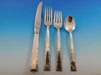 Skylark by Kirk Sterling Silver Flatware Set for 18 Service 97 pcs Modern