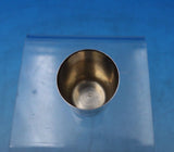 Polish Sterling Silver Kiddush Cup with Engraved Crest 2" x 1 3/8" (#6850-2)