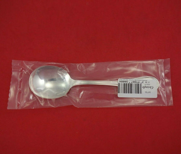 Albi by Christofle Sterling Silver Cream Soup Spoon 6 3/8" New Silverware