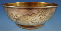 Gorham Sterling Silver Fruit Bowl with Bird and Butterfly #1565 (#1368)