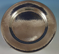 McChesney Sterling Silver Child's Plate Hand Hammered 6 1/2" Diameter (#2769)