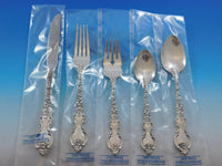 Du Barry by International Sterling Silver Flatware Set Service 24 pieces New
