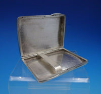 Gorham Sterling Silver Business Card Case with Enamel #115 Monogrammed (#4412)