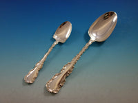 Louis XV by Whiting Sterling Silver Flatware Set for 12 Service 77 pcs No monos